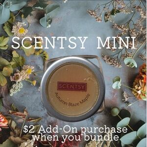 $2 Add-On 🆕Scentsy Mini Autumn Blaze Maple Home Fragrance